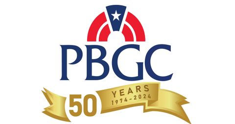 PBGC 50th anniversary logo